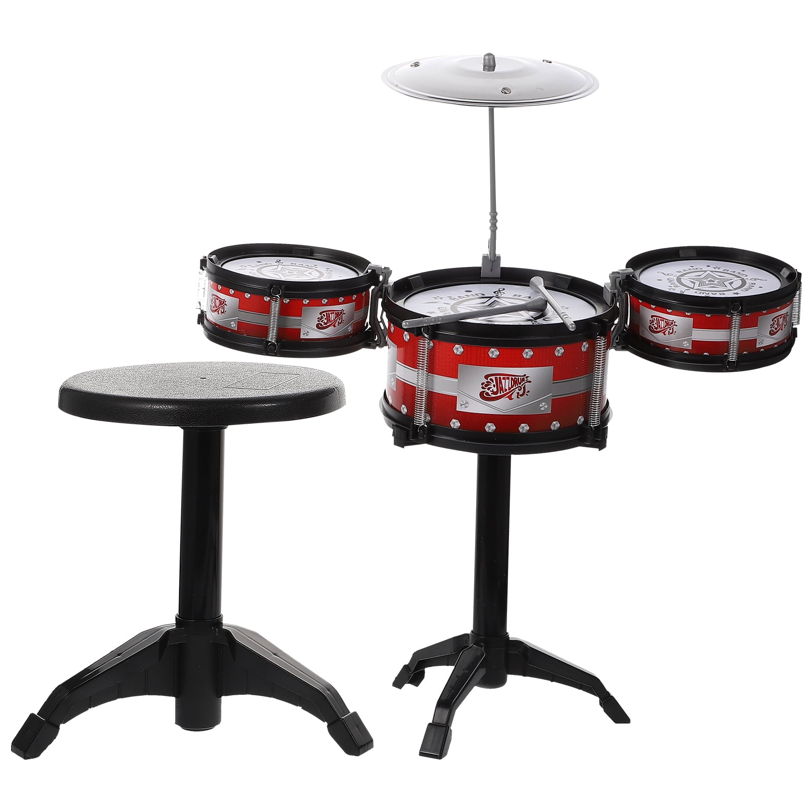 1 Set Children Drum Set Toys Musical Instrument Toys Set (Assorted