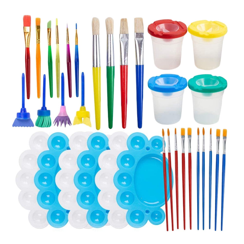 1 Set Children Painting Brushes Kit Doodling Brushes Kids Painting