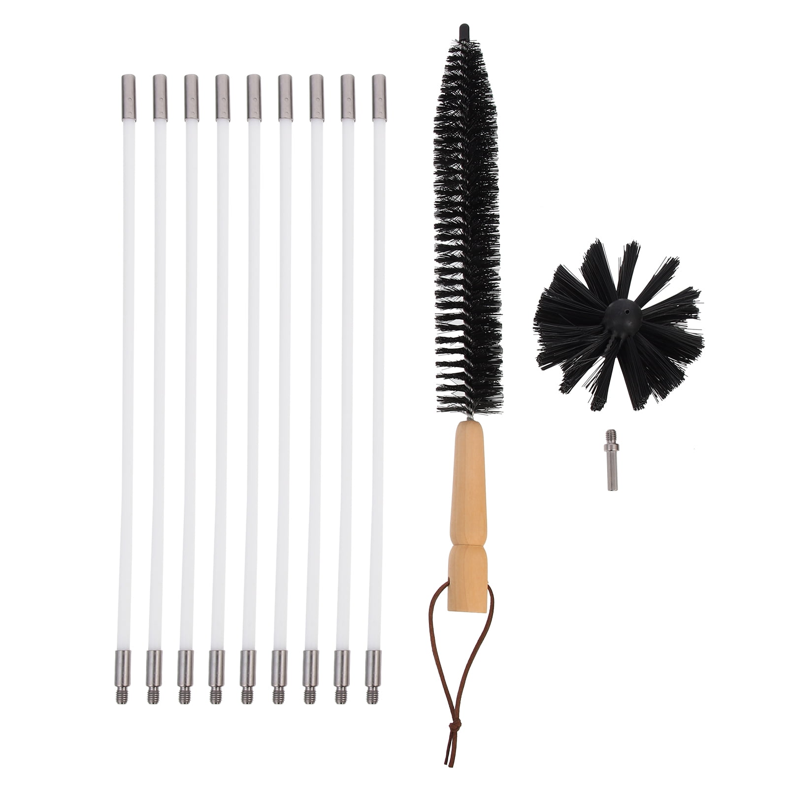 1 Set Chimney Cleaning Kit Dryer Vent Brush Cleaning Kit Chimney Cleaner Supplies