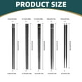thumbnail image 1 of 1 Set of Chopsticks (Includes 5 Pairs of Chopsticks) Clearance! 5Pairs Reusable Chopsticks Chopstick Alloy Chinese Chopstick Plastic Chopstick Kitchen Tableware Set, 1 of 8