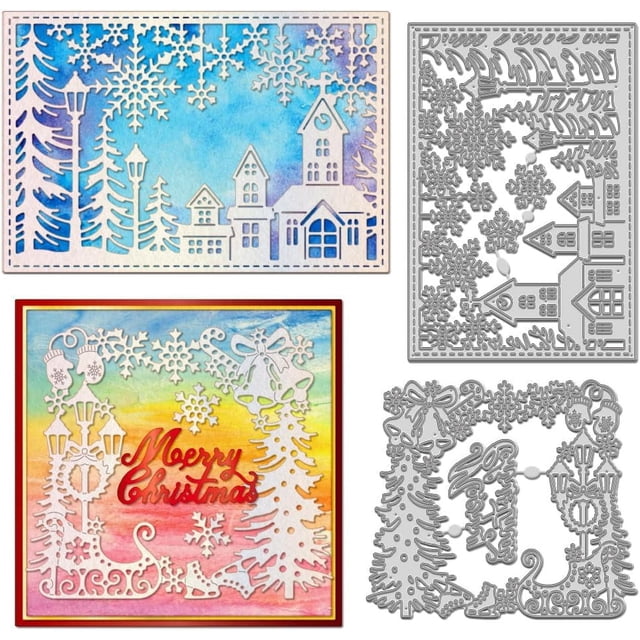 Christmas Metal Cutting Dies – Scrapbooking Paper Embossing Stencils Album Cards