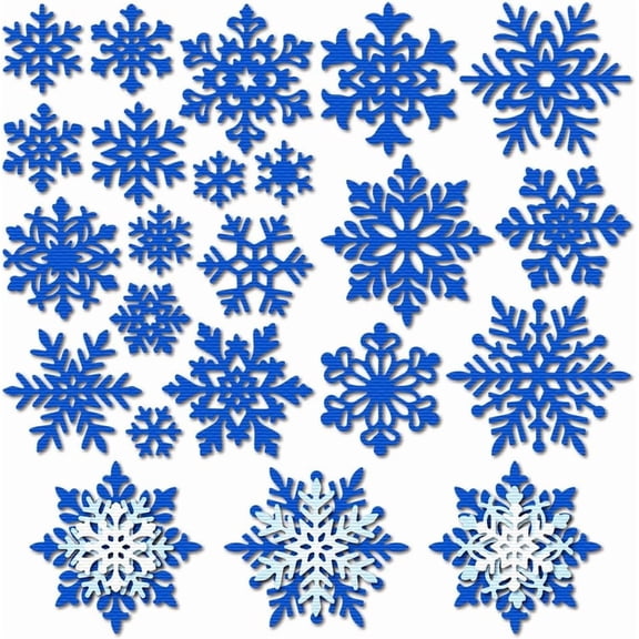 1 Set Christmas Theme Carbon Steel Cutting Dies Stencils Photo Album Decorative Embossing Paper Card Snowflake 160x110x0.8mm 2pcs/set