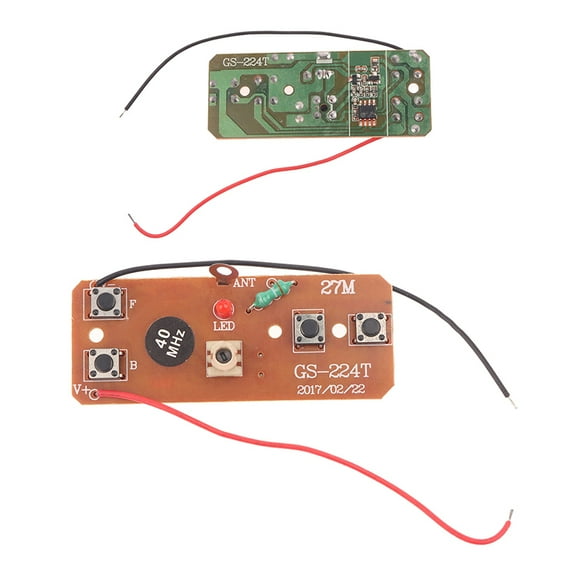 1 Set Circuit Board 40M 4CH PCB Receives Controller Module For RC Car Accessories DIY RC Airplane Remote Control Toy