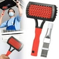 thumbnail image 1 of 1 Set Of Cleaning Brushes,Coil Cleaning Brush Double Evaporator Coil Cleaner Comb Conditioner Coil Cleaning Tool Kit Radiator Repair Tool Hvac Tools for Home, 1 of 8
