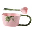 thumbnail image 1 of 1 Set Clearance Under $10 Halloween Mug Set With Spoon Pumpkin Mug For Morning Coffee, Ceramics Pink Pumpkin Mug Set (H), 1 of 9