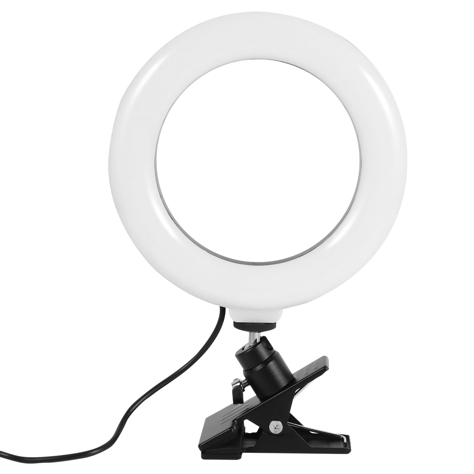 1 Set Clip on Ring Light Selfie LED Fill Light Clip Type Beauty Light Gift