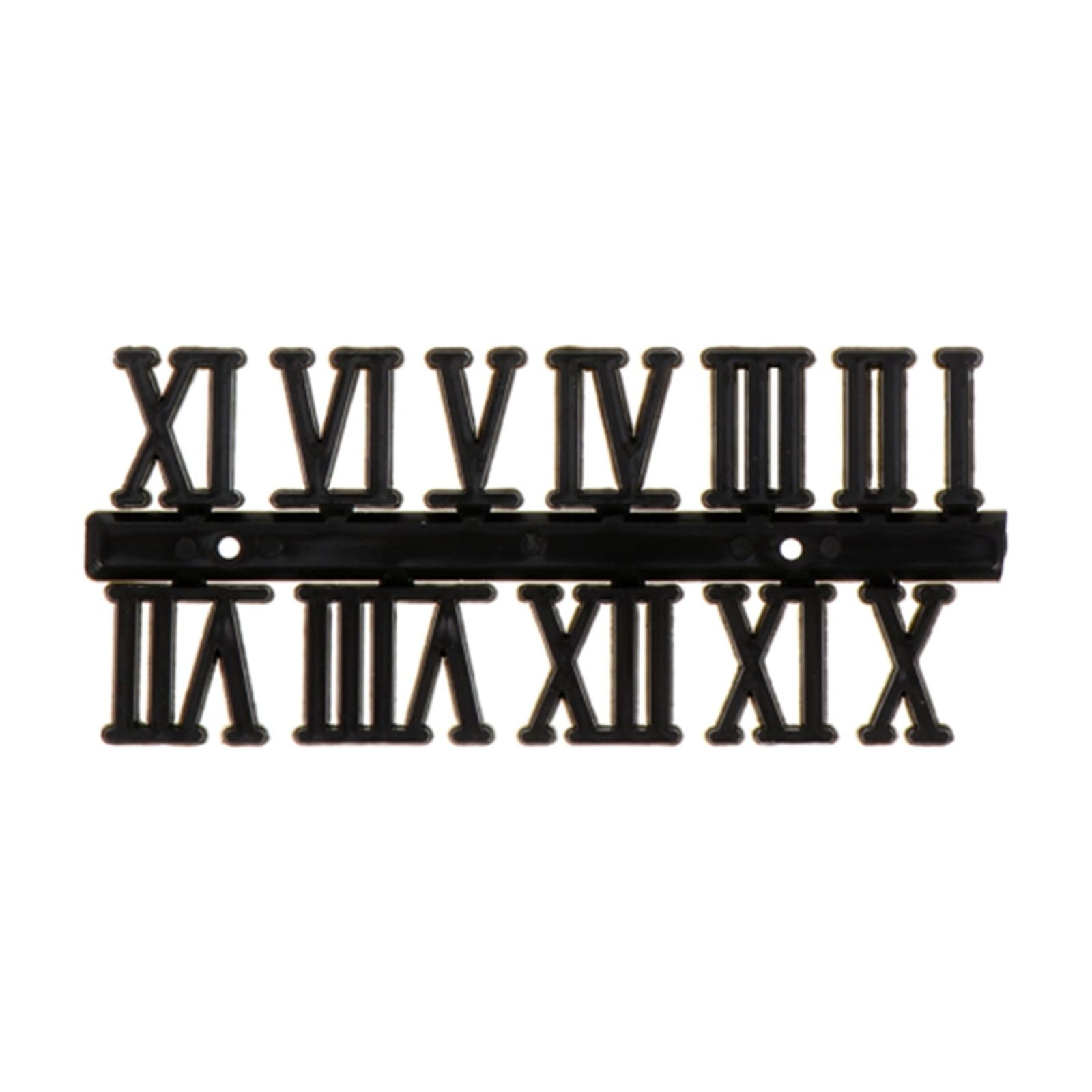 1 Set Clock Numbers Parts Arabic Roman Numeral Clocks Number Plate ...