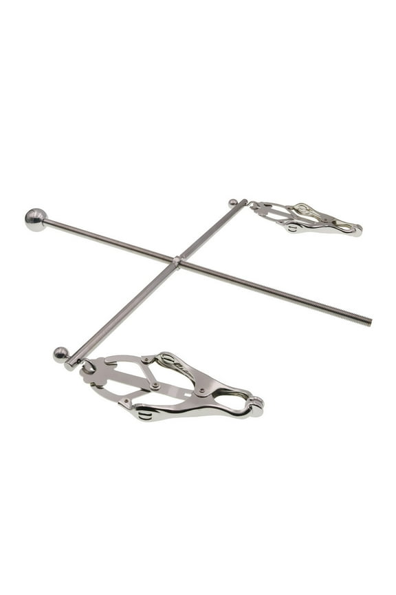 1 Set Clover Adjustable Pressure Clips Clamps Jewelry Non Piercing Nipple Rings