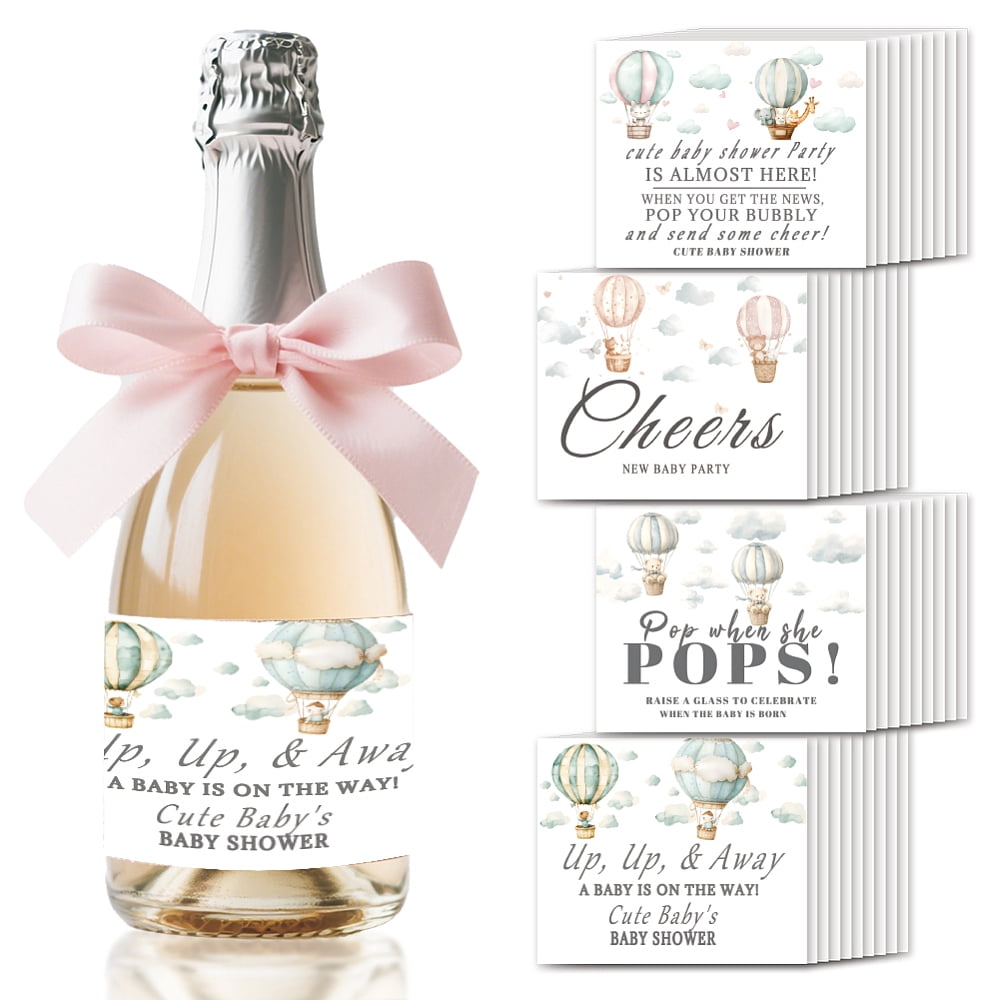 1 Set Coated Paper Adhesive Sticker Wine Bottle Adhesive Label ...