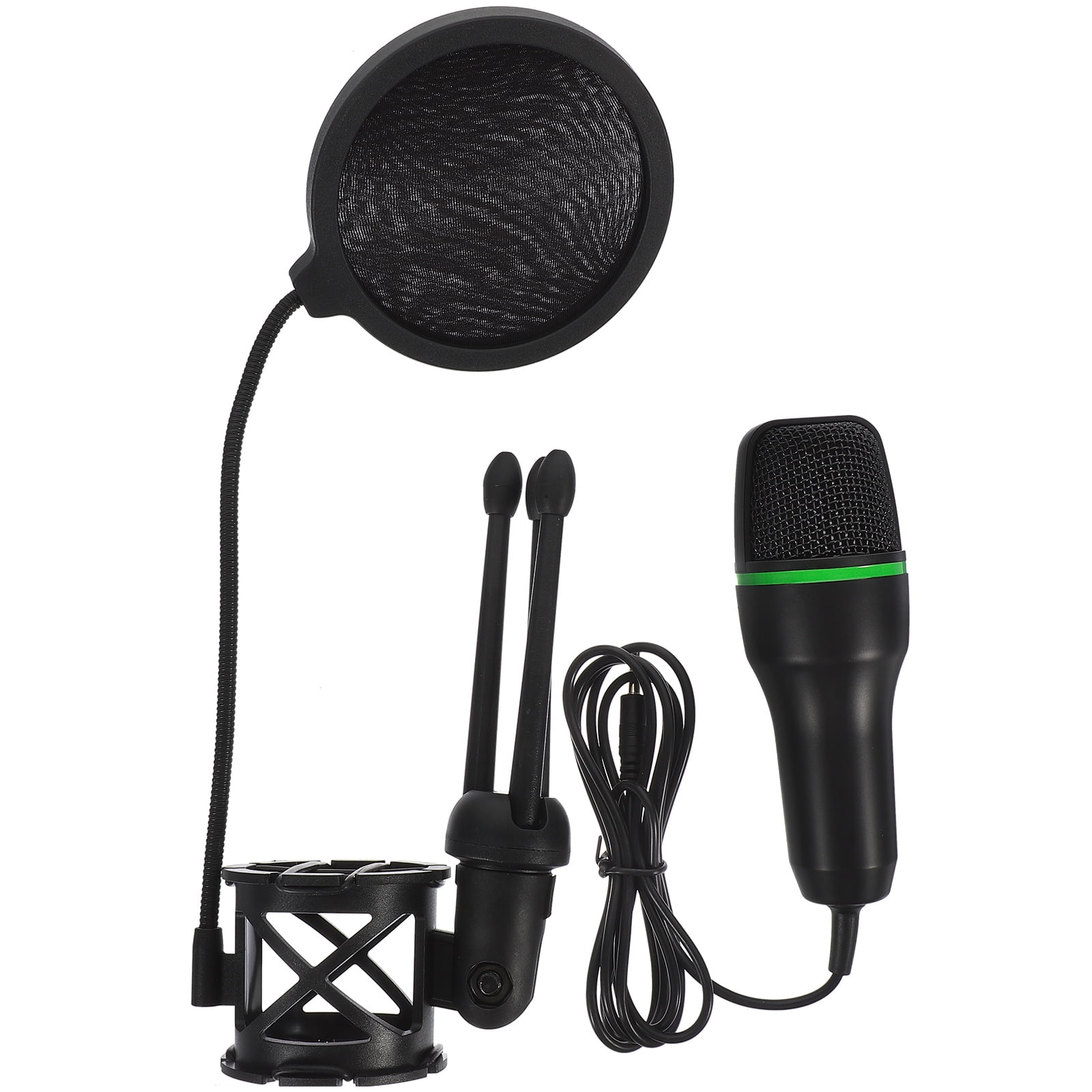 1 Set Condenser Mic Gaming Microphone Computer Noise Reduction ...