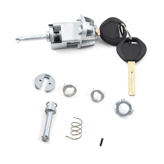 1 Set - Convertible Door Lock Cylinder Repair Kit, Front Left or Right, BMW E46, 3 Series, Predict, Repair Kits, 51217019975