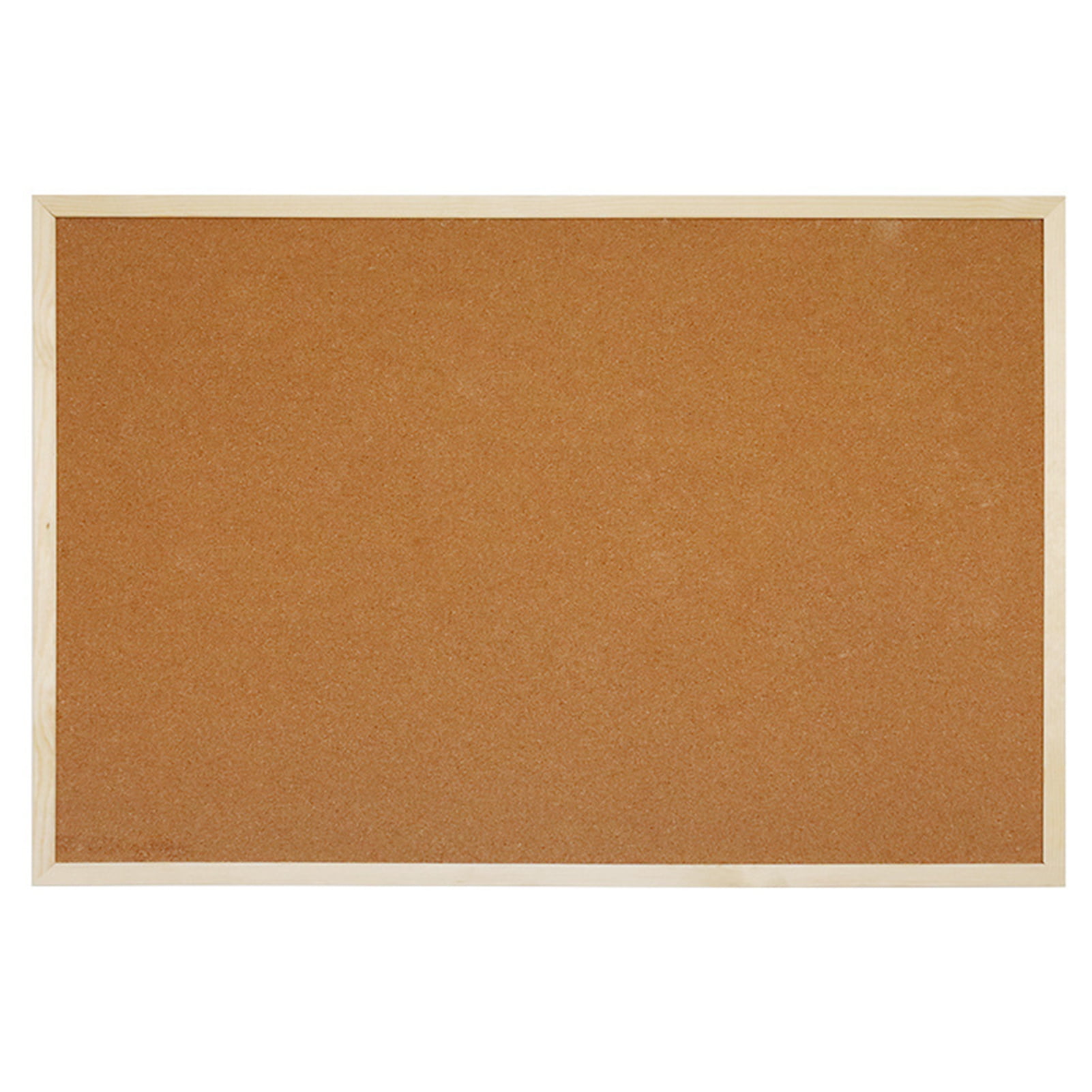 1 Set Cork Bulletin Board Durable Multipurpose Wood Frame Cork Board