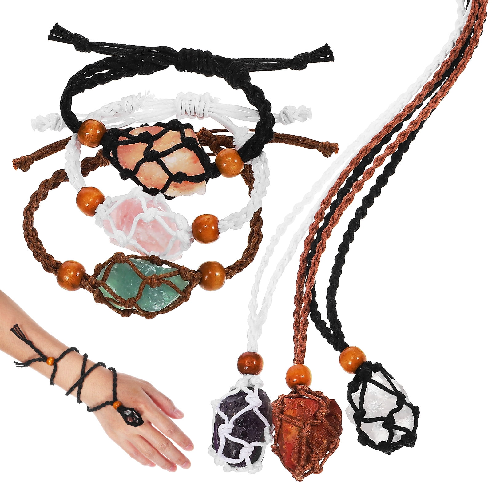 Rock necklace holder discount