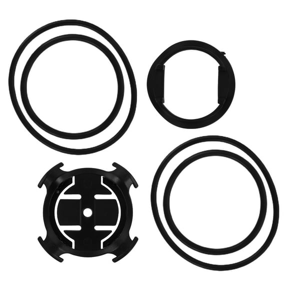 1 Set Cycling Phone Mount with Strap Easy Install Bike Computer Mount Plastic Mountain Bike Computer Handlebar Mount for Sports Camera Attachment