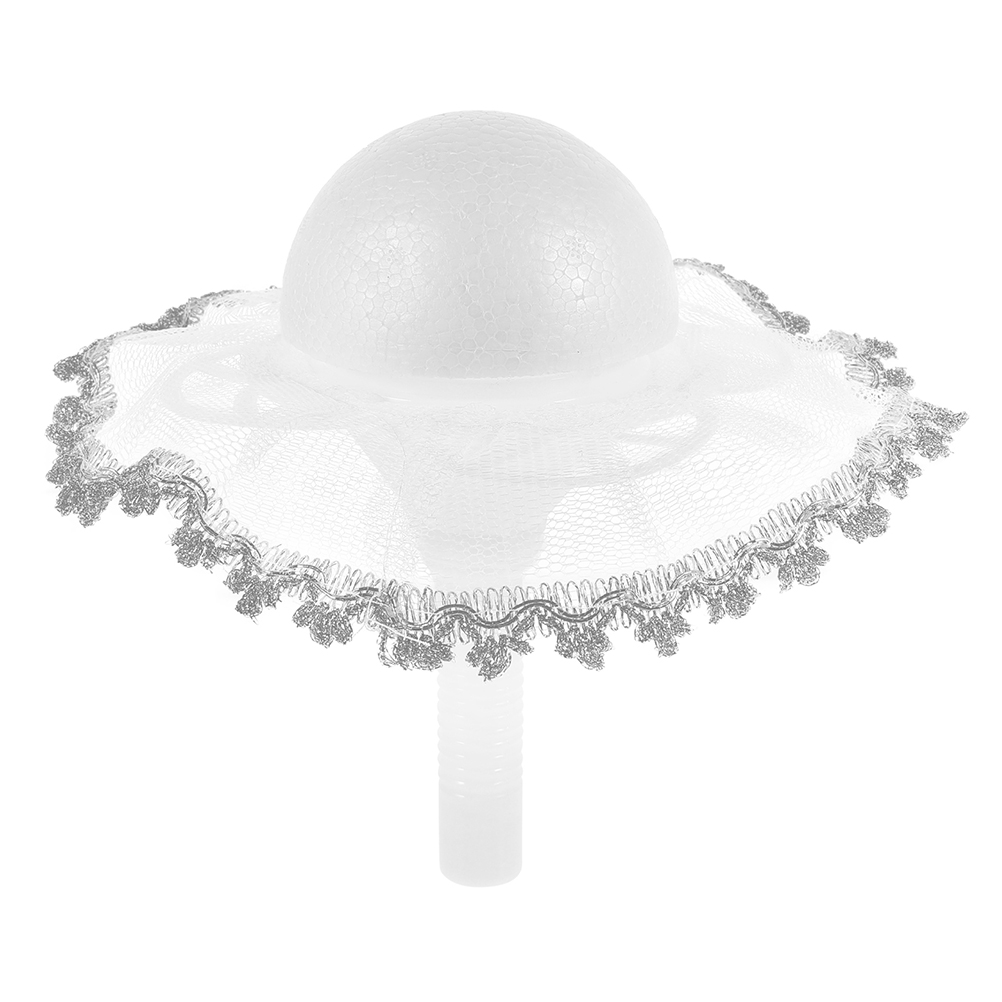 1 Set DIY Bouquet Holder Wedding Foam Bouquet Handle Bridal Fresh Artificial Flower Foam Holder