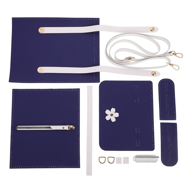 1 Set DIY Handmade PU Chain Bag Making Kit Square Shoulder Bag Making