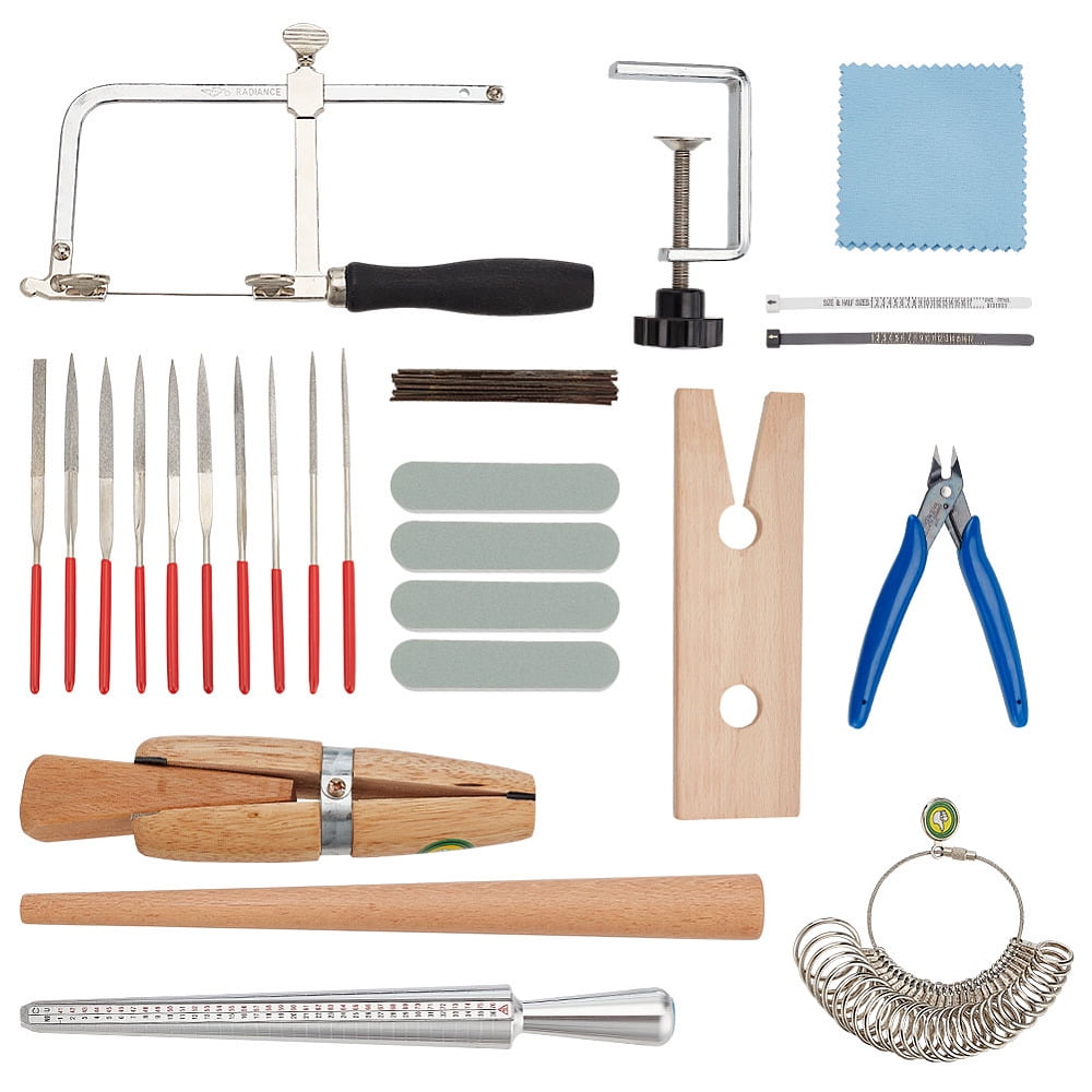 1 Set DIY Jewelry Tool Making Kit Mixed Color 11~425x20~128x0.3~3mm