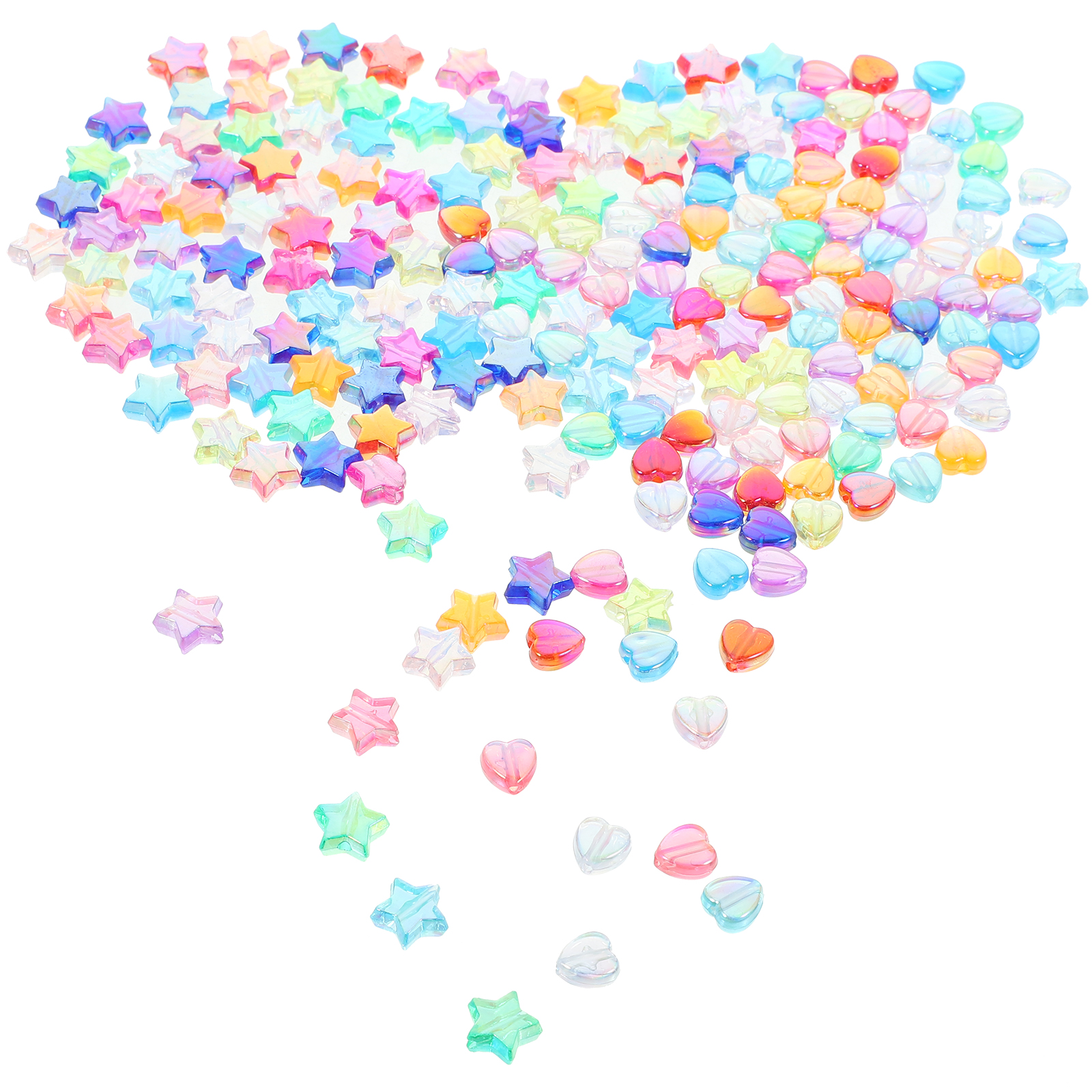 1 Set DIY Necklace Loose Beads Bracelet Making Loose Beads DIY Beads