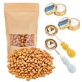 thumbnail image 1 of 1 Set DIY Scrapbook Making Kits Including Sealing Wax Particles Paraffin Candles and Beech Handle Wax Sealing Stamp Melting Brass Spoon Mixed Color 12~12.5mm 350pcs/set, 1 of 5