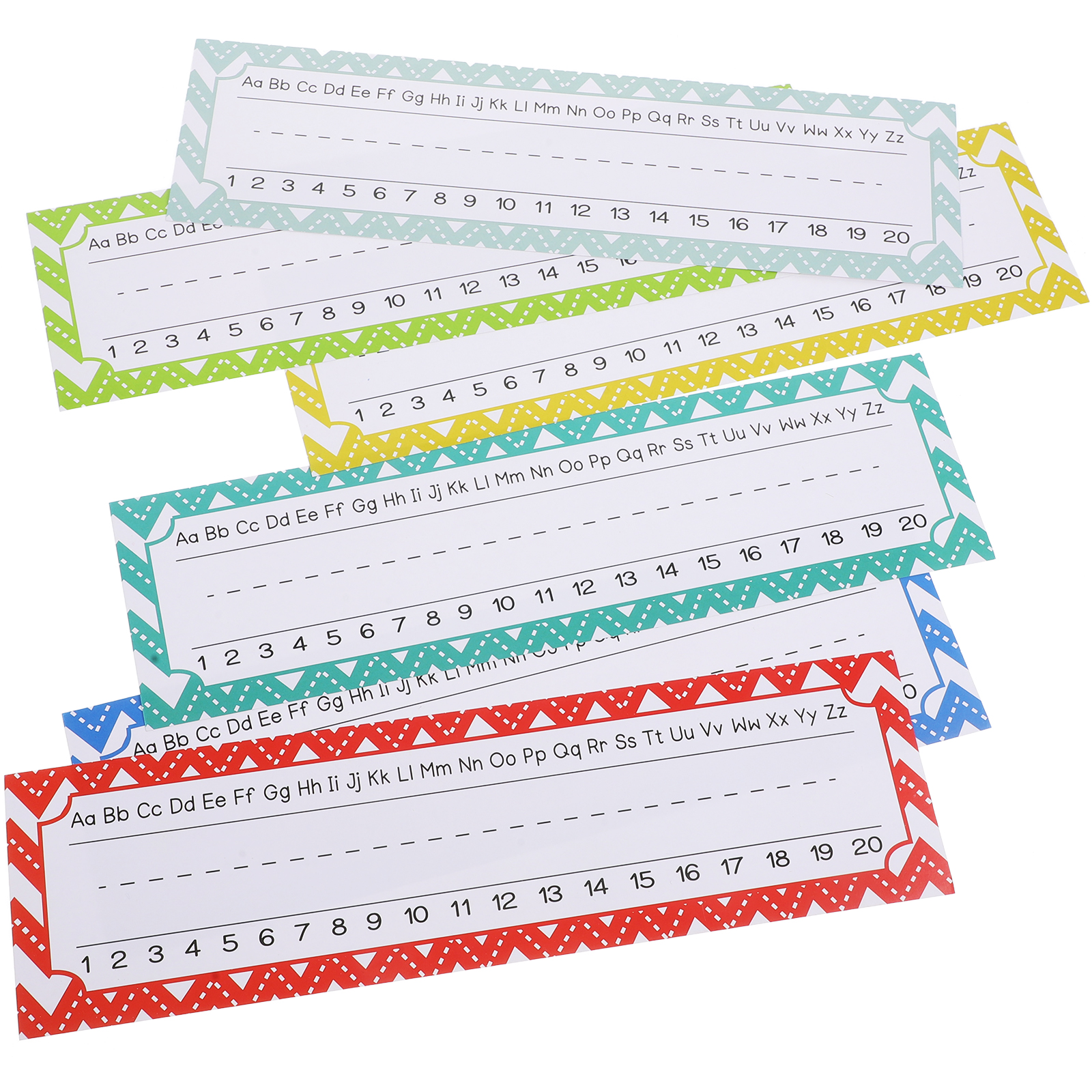 1 Set Desk Nameplate Desk Name Tag Classroom Desk Name Sticker