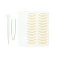 thumbnail image 1 of 1 Set Double Eyelid Stickers 600 Pcs Invisible Eyelid Tape Eye Lift Tape with a Fork Tweezers Suitable for Single Eyelid, 1 of 6