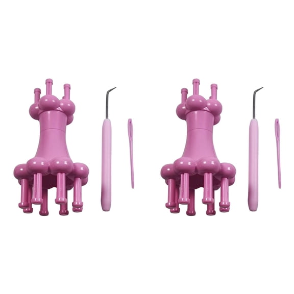 1 Set Double-Head DIY Knitting Tool Knit Spool Set Knitting Weaver