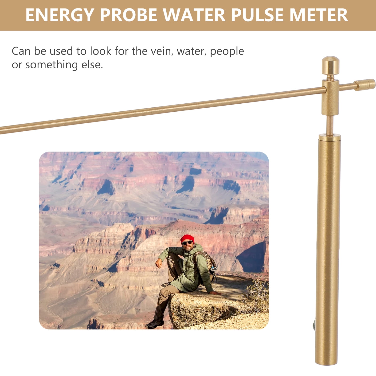 1 Set Dowsing Rod Copper Dowsing Rod Brass Divining Rods Hunting Tools