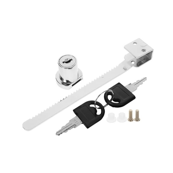 1 Set Drawer Lock Desk Locks for Drawers with Key Glass Cabinet Door Lock Set Secure Display Cases Security
