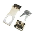 thumbnail image 1 of 1 Set Drawer Lock Protective Wear Resistance Door Locking Latch Hardware Accessories for Home, 1 of 8