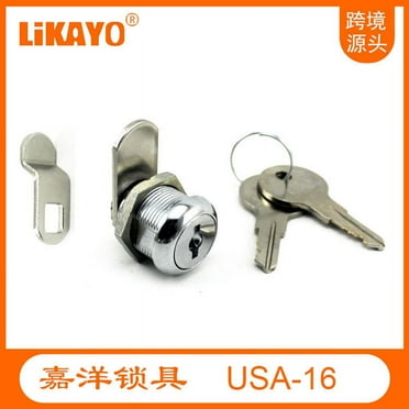1 Set Drawer Lock With Key Tool Box Lock Replacement Rv Storage Lock Desk Lock