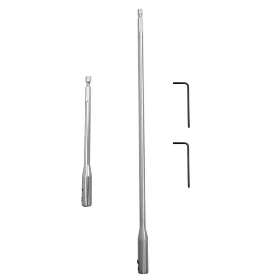 Bit Set Extension Drill Rod Bar Hand Tool Expander Wood Spade Extensions Sets Carpentry Extender