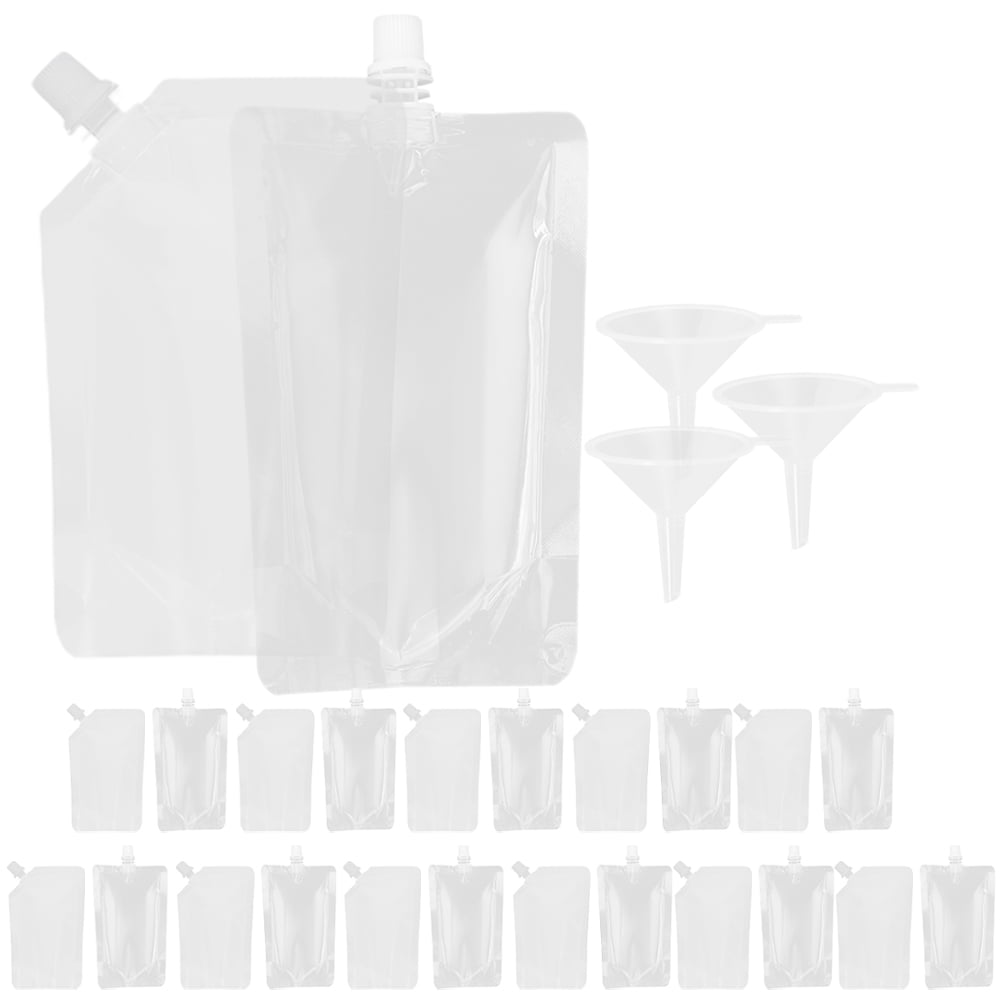 1 Set Drink Pouch Portable Drink Bags Juice Cocktails Beverage Alcohol