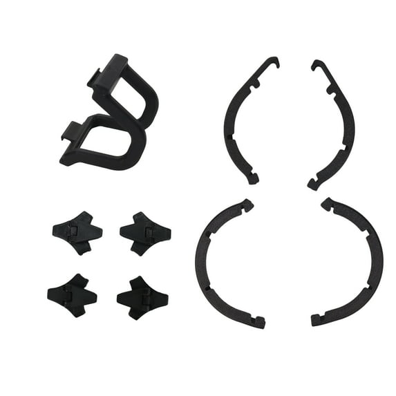 1 Set Drone Landing Tripod Foot Pad Guard Bumper Ring Protective Cover Compatible for NEO 2, Gimbal Camera Lens Bars Protection Height Increase Kickstand Legs Gear Bracket