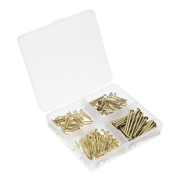 HEANUJJ Picture Frame Nails Golden Iron for Wall Decor and DIY Crafts 1Set