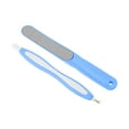thumbnail image 1 of 1 Set Durable Multifunctional Nail File Manicure Tool Kit Blue, 1 of 6