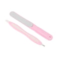 thumbnail image 1 of 1 Set Durable Multifunctional Nail File Manicure Tool Kit Pink, 1 of 6
