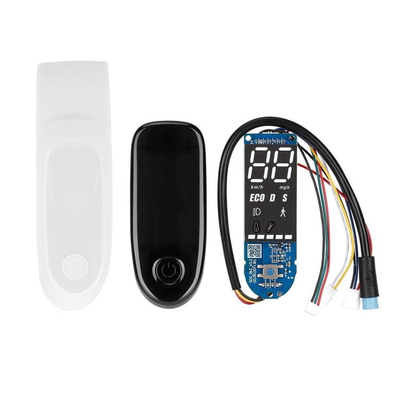 1 Set E-Scooter Display Panel Kit Plastic Control Panel Silicone Cover For Ninebot F20 For F40 Display Screen Accessories