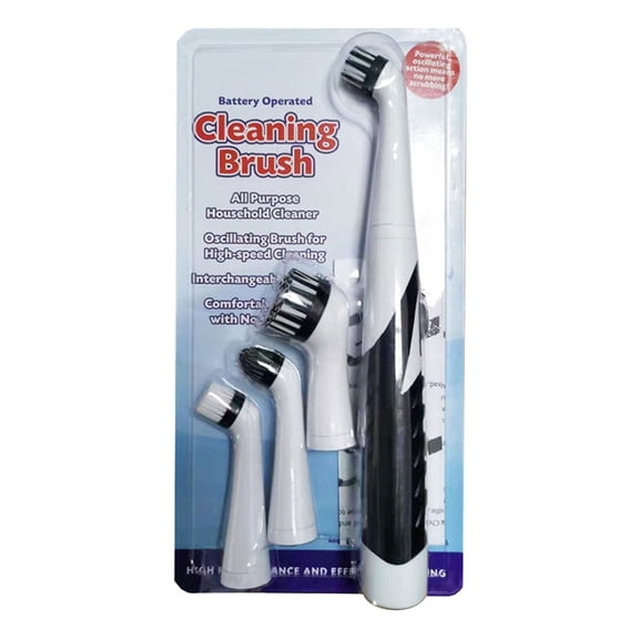 1 Set Electric Brush Kitchen Bathroom Electric Brush Shoe Brush Tool Gaps Corner