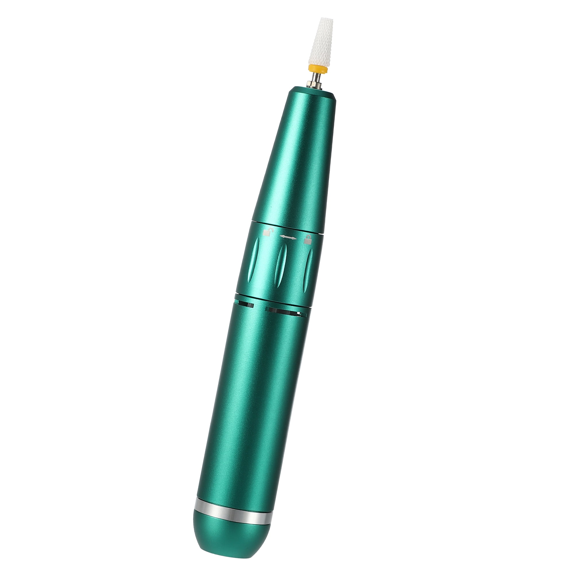 1 Set Electric Nail Drill Kit 30000RPM Nail Drill Machine Digital Display Portable Nail File Drill Green
