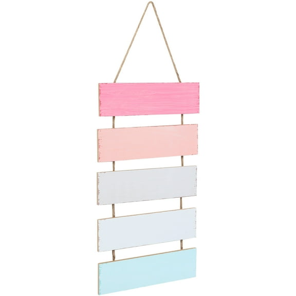 1 Set Erasable Hanging Chalkboard Memo Boards Small Message Sign Boards for Door or Wall Use