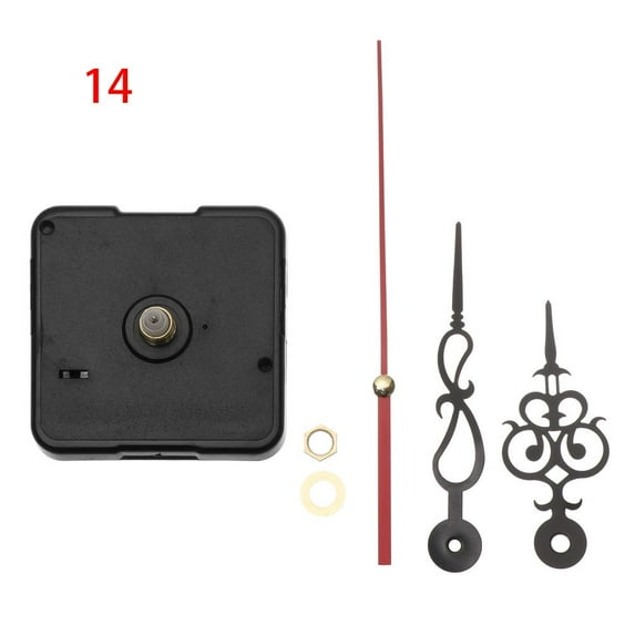 1 Set Essential DIY Handicraft Movement Home Decor Hour/Minute/Second Quartz Clock Parts Movement Mechanism Bell Accessories Clock Movement 14