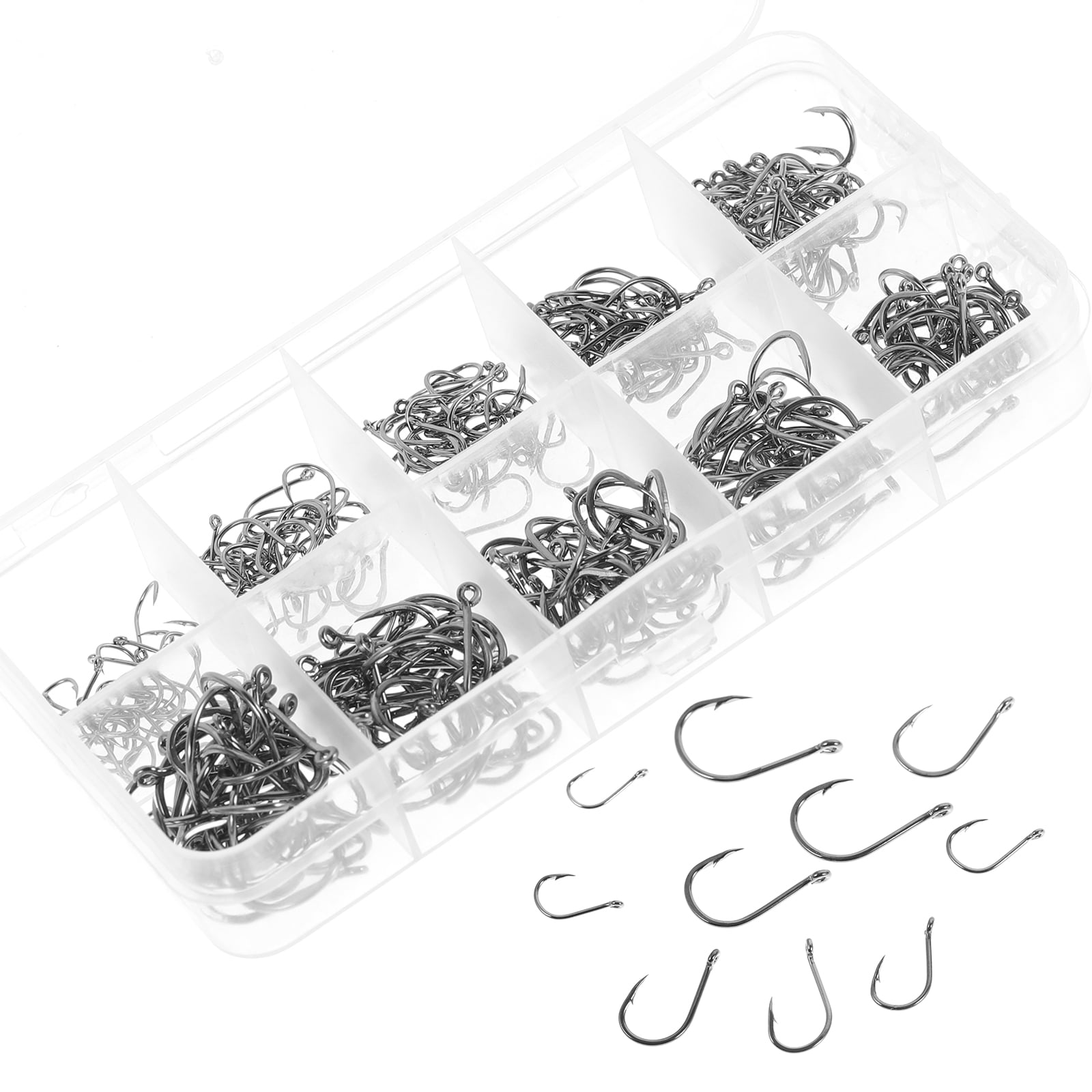 100 PC Micro Fishing Hooks-Small Fish Hooks | Tiny Fish Hooks, Bluegill Hoo