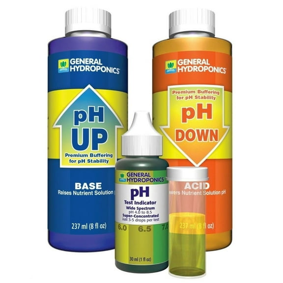 1 Set GH pH Control Accurate General Water Test Kit Acid Alkaline Up and Down Grand Popular Volume 8 oz with 1 oz Indicator