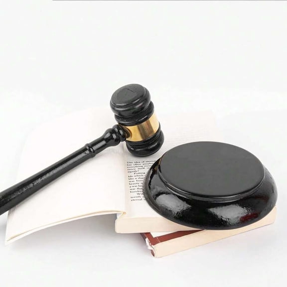 1 Set Gavel And Block Wooden Judge Hammer Gavel Sound Block Court Hammer Judge