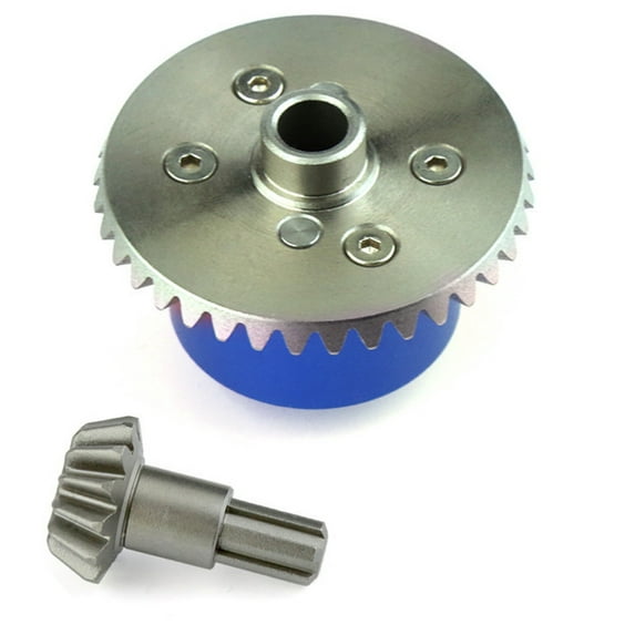 1 Set Gear Differential Case Front/Rear Steel Differential Gear Kits Replacement for ARRMA Senton Kraron 1/10 RC Car Replace