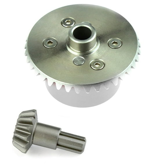 1 Set Gear Differential Case Front/Rear Steel Differential Gear Kits Replacement for ARRMA Senton Kraron 1/10 RC Car Replace