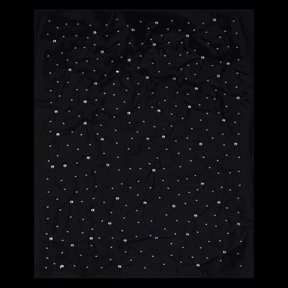 1 Set Glitter Hotfix Rhinestone(Hot Melt Adhesive On The Back) Costume Accessories Flat Round 340x279x2mm Rhinestone: 2mm 3.5mm 3 sheets