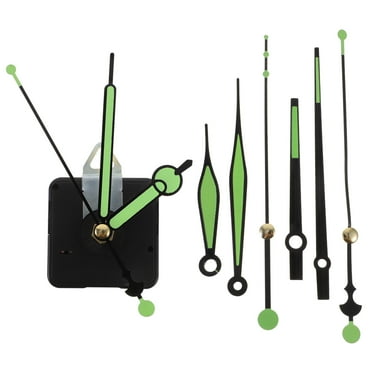 1 Set Glow In The Dark Clock Hands And Clock Mechanism Clock Hands and Motor Kit