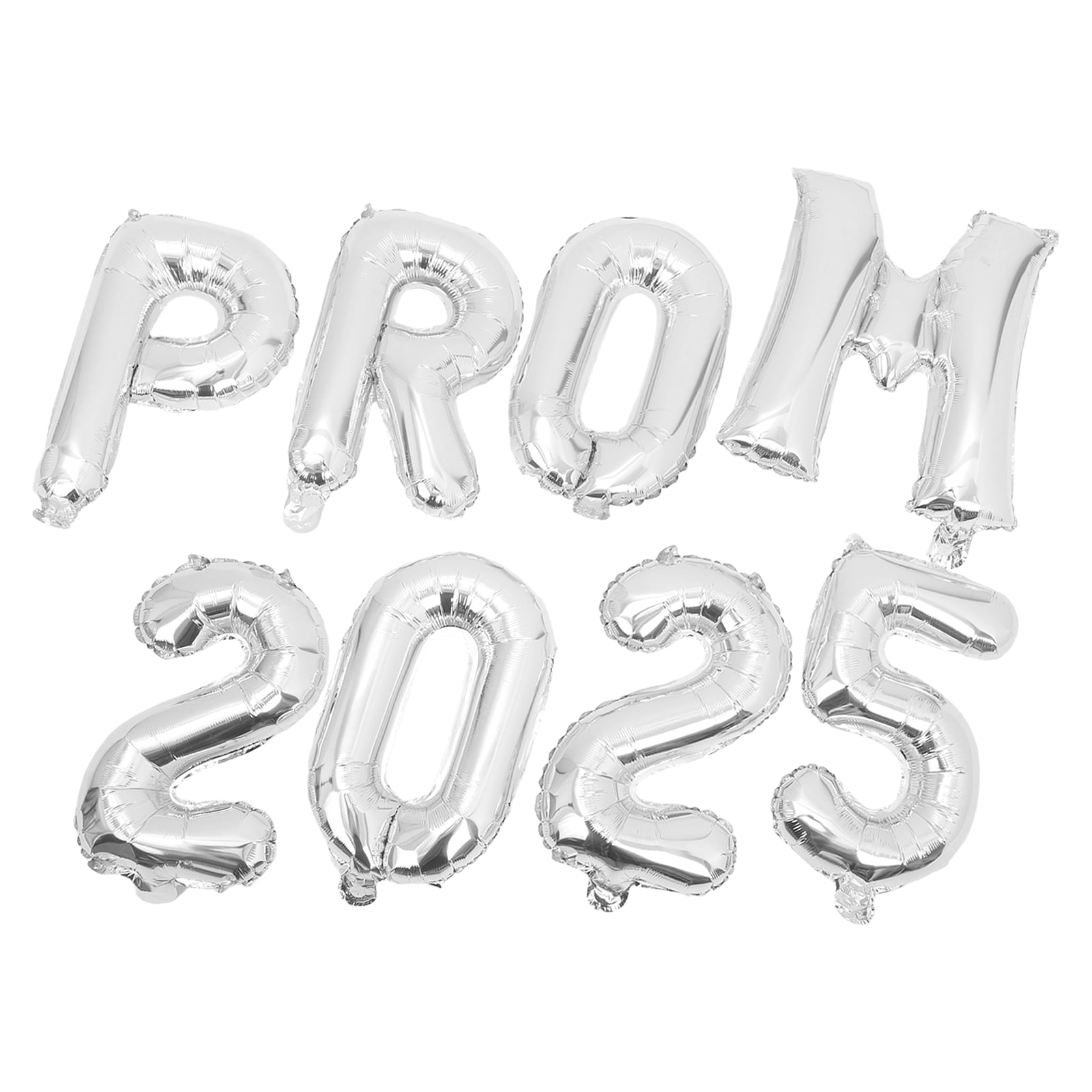 1 Set Graduation Party Supplies 2025 Huge Foil Number Balloons Foil