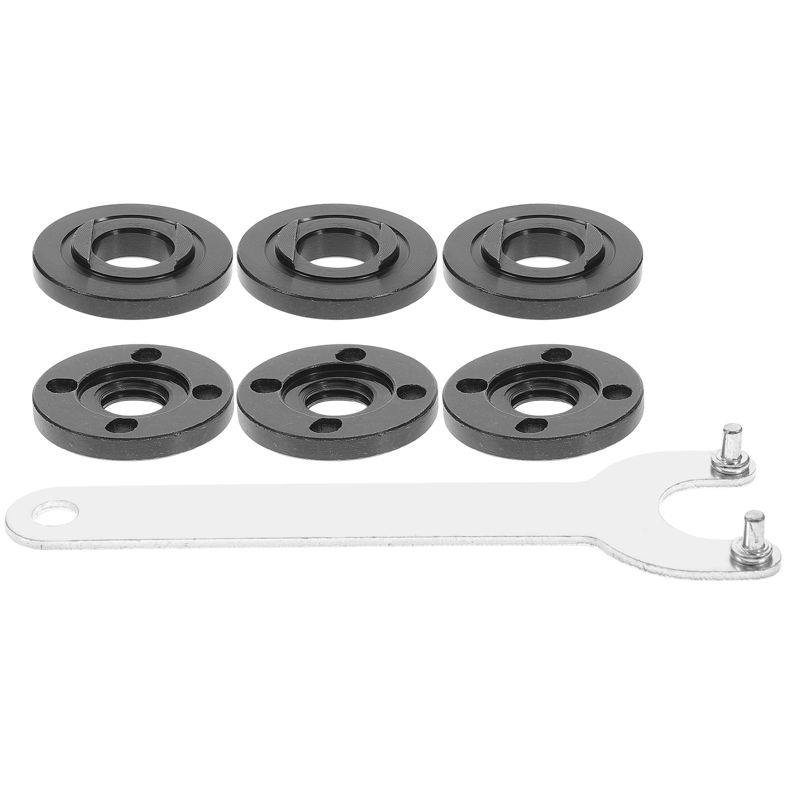 1 Set Grinder Flange Angle Wrench and Nut Set Grinder Attachments ...